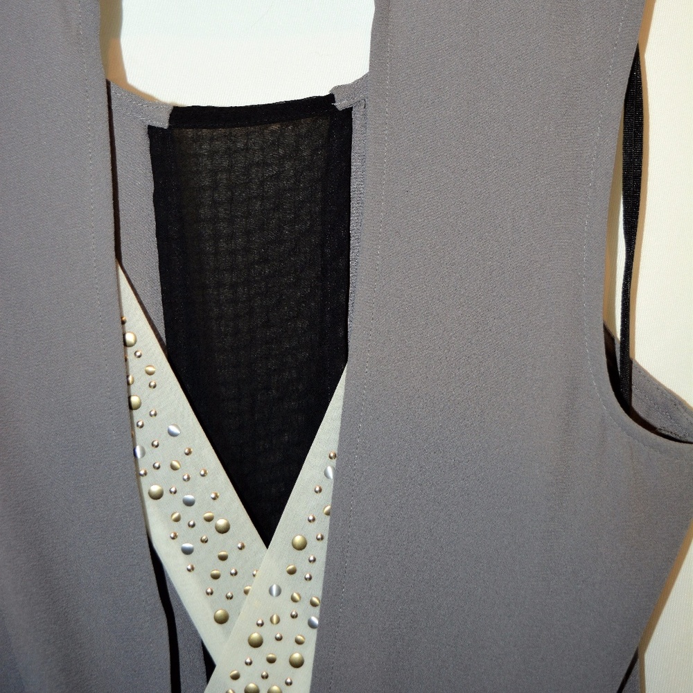 EUC! RACHEL RACHEL ROY Cocktail Dress Open Back - Picture 3 of 8